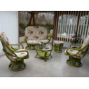 Salon en rotin Luna - promotion