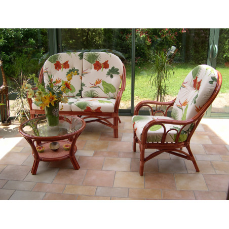 Salon en rotin palma - promotion