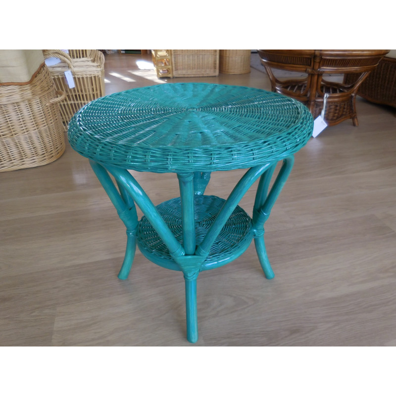 Table enfant rotin - meuble en rotin