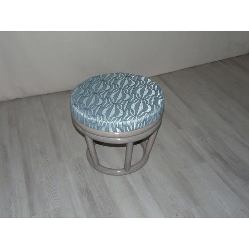 Pouf en rotin Montjoie - Rotin Création