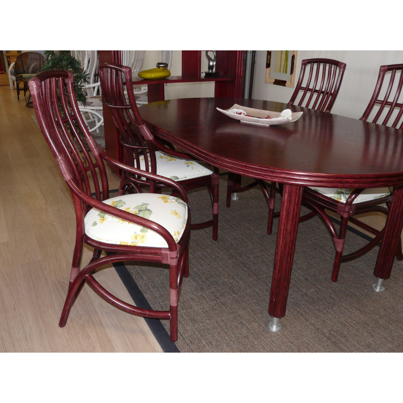 Chaise en rotin Les Ormes - Rotin Création