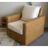 Fauteuil en rotin Cali - Rotin création - Fauteuil design
