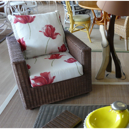 Fauteuil en rotin - meuble en rotin