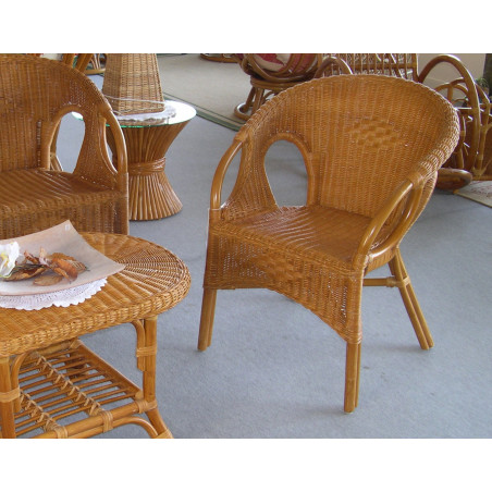fauteuil en rotin - meuble en rotin