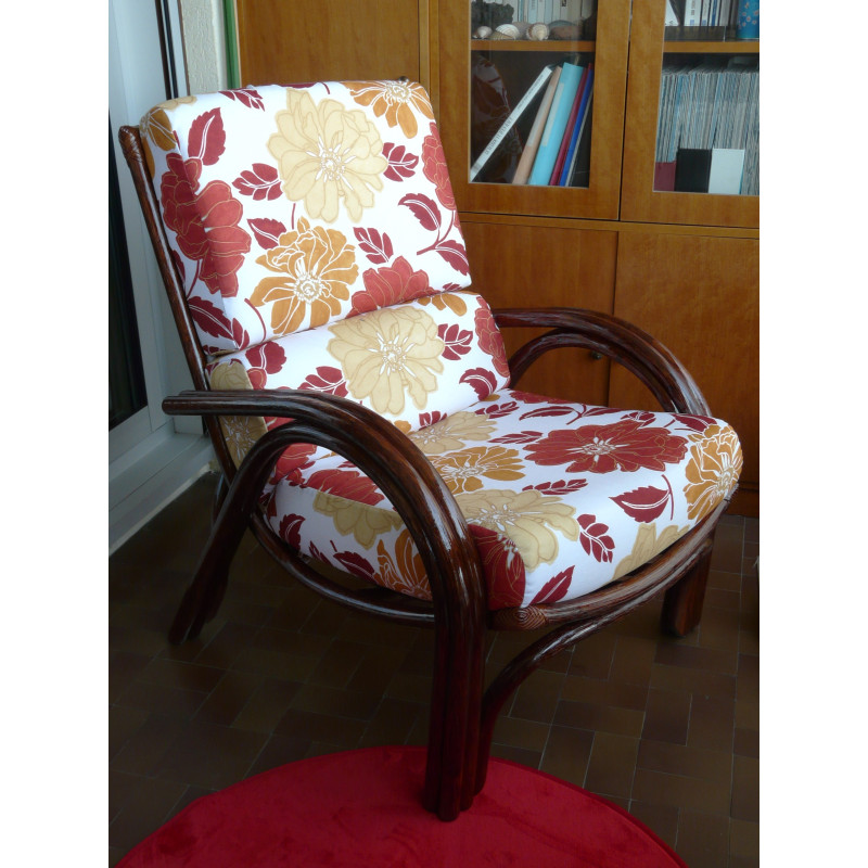 Fauteuil en rotin - Montblanc - Rotin Création