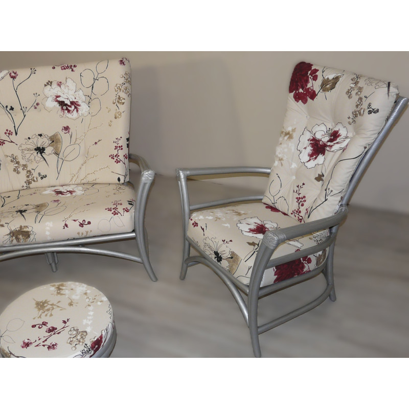 Fauteuil en rotin New York - Fauteuil pour véranda - haut de gamme - Rotin Création