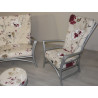 Fauteuil en rotin New York - Fauteuil pour véranda - haut de gamme - Rotin Création