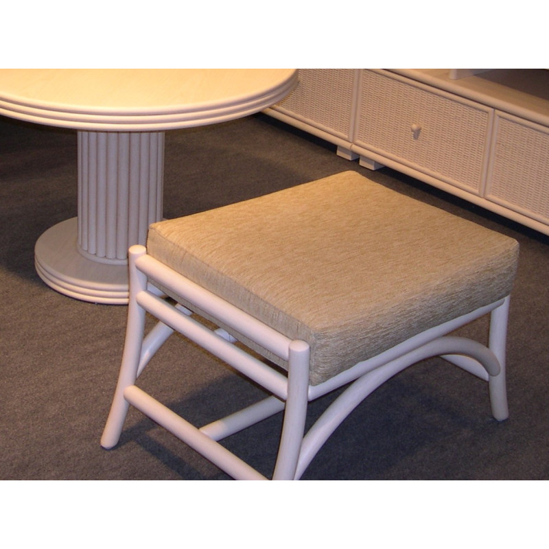 pouf en rotin - meuble en rotin