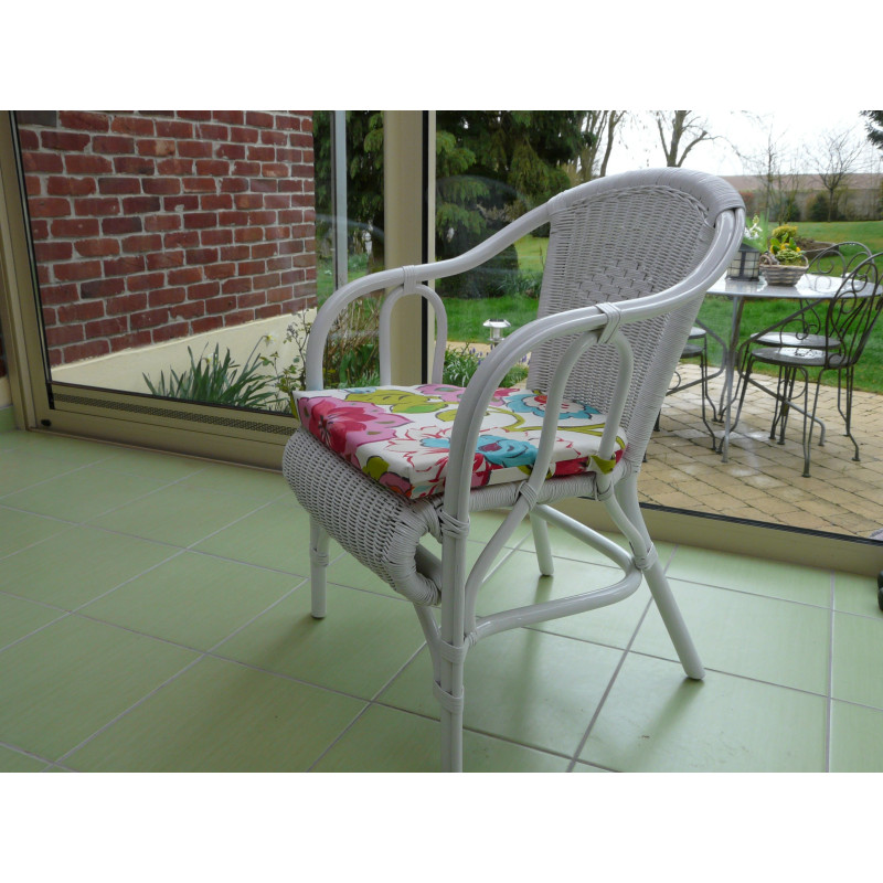Fauteuil en rotin pour véranda - petit fauteuil - Rotin Création