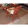 Fauteuil en rotin pour véranda - petit fauteuil - Rotin Création