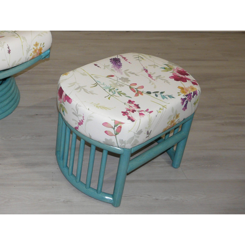 POUF EN ROTIN - MOBILIER EN ROTIN