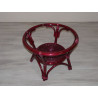 TABLE DE SALON EN ROTIN - MEUBLE EN ROTIN