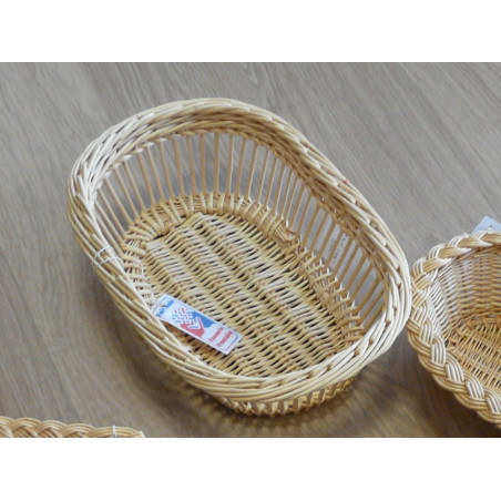 CORBEILLE EN OSIER - VANNERIE