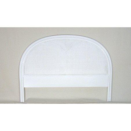 tête de lit en rotin - chambre en rotin