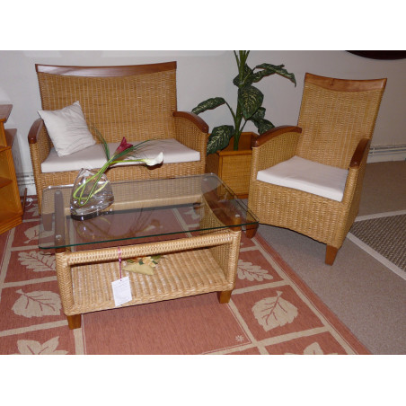 Salon en rotin - promotion rotin