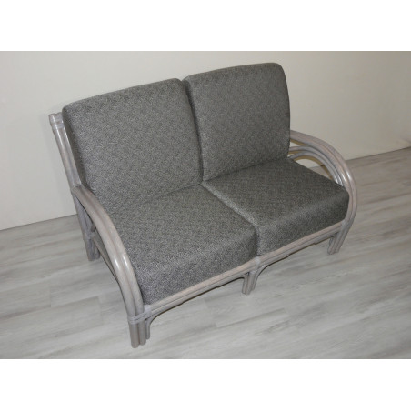 Canapé en rotin Marcilly - Rotin création - artisanat - mobilier sur mesure