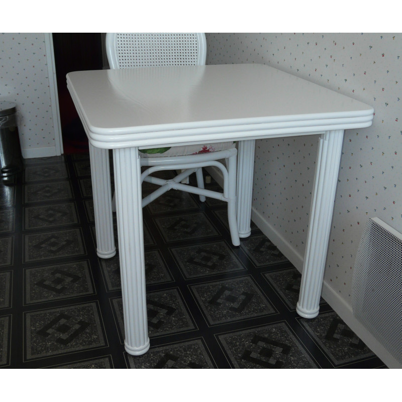 table en rotin - boutique rotin