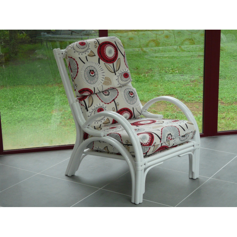 Fauteuil en rotin les Arcs - Rotin Création - Meuble en rotin