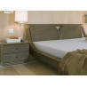 lit en rotin - mobilier en rotin - chambre en rotin