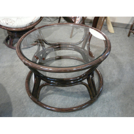 table de salon en rotin - boutique en rotin