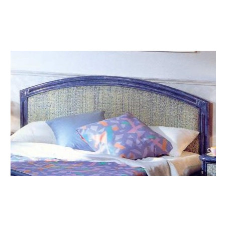tête de lit en rotin - chambre en rotin