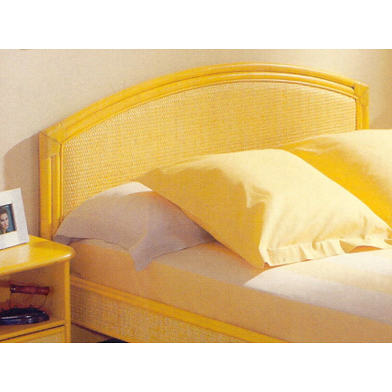tête de lit en rotin - chambre en rotin