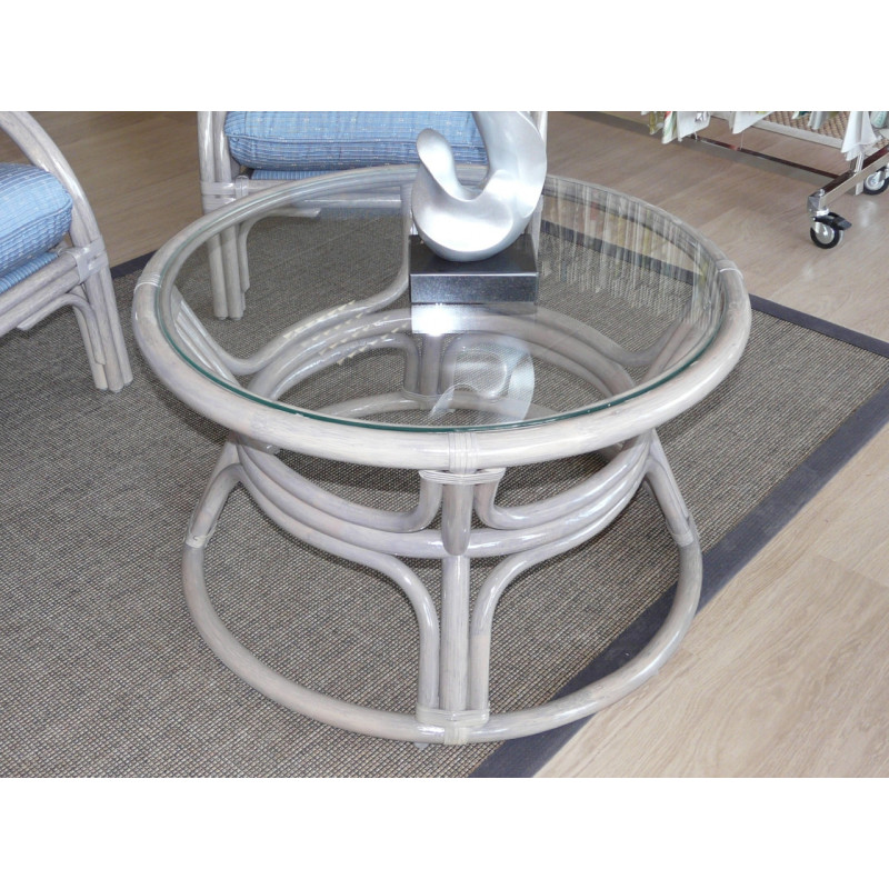 Table de Salon en rotin Maryline