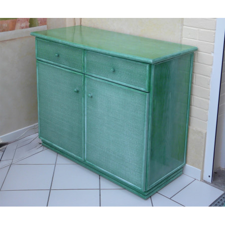 meuble en rotin