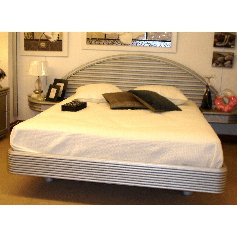 tête de lit en rotin - chambre en rotin
