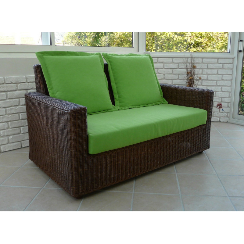 Canapé en rotin Cali - Rotin création - Fauteuil design