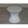 TABLE DE SALON EN ROTIN - MEUBL EN ROTIN