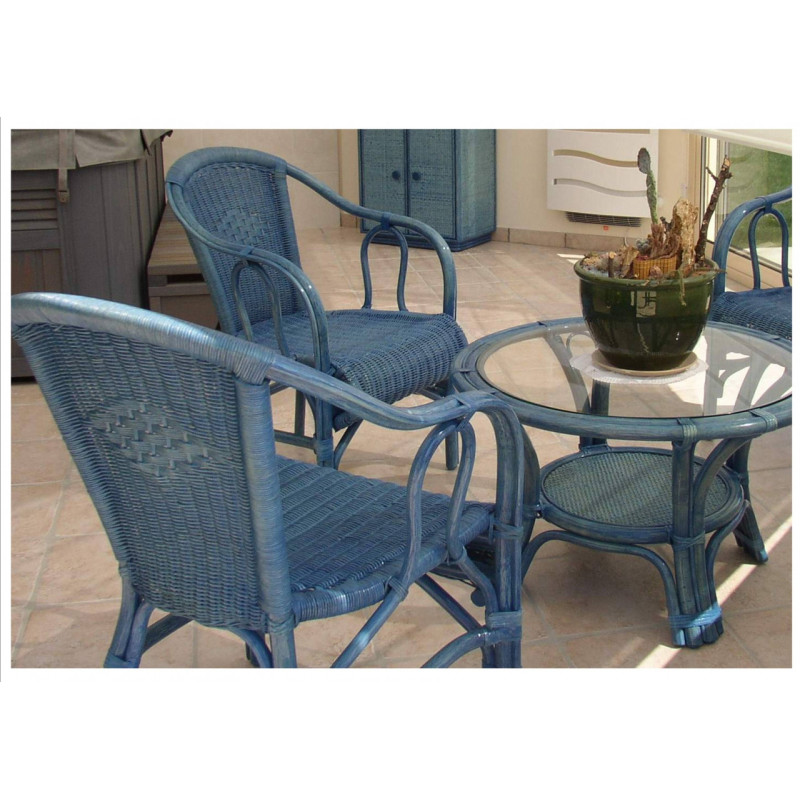 Fauteuil en rotin pour véranda - petit fauteuil - Rotin Création