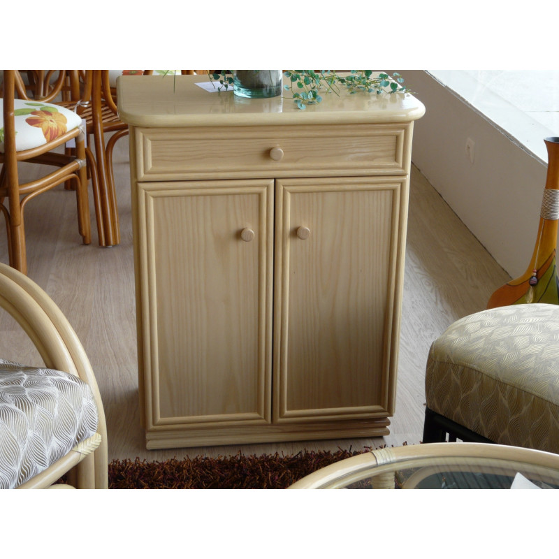 petit meuble en rotin - mobilier rotin