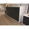 Commode en rotin design Vienne - Rotin Création