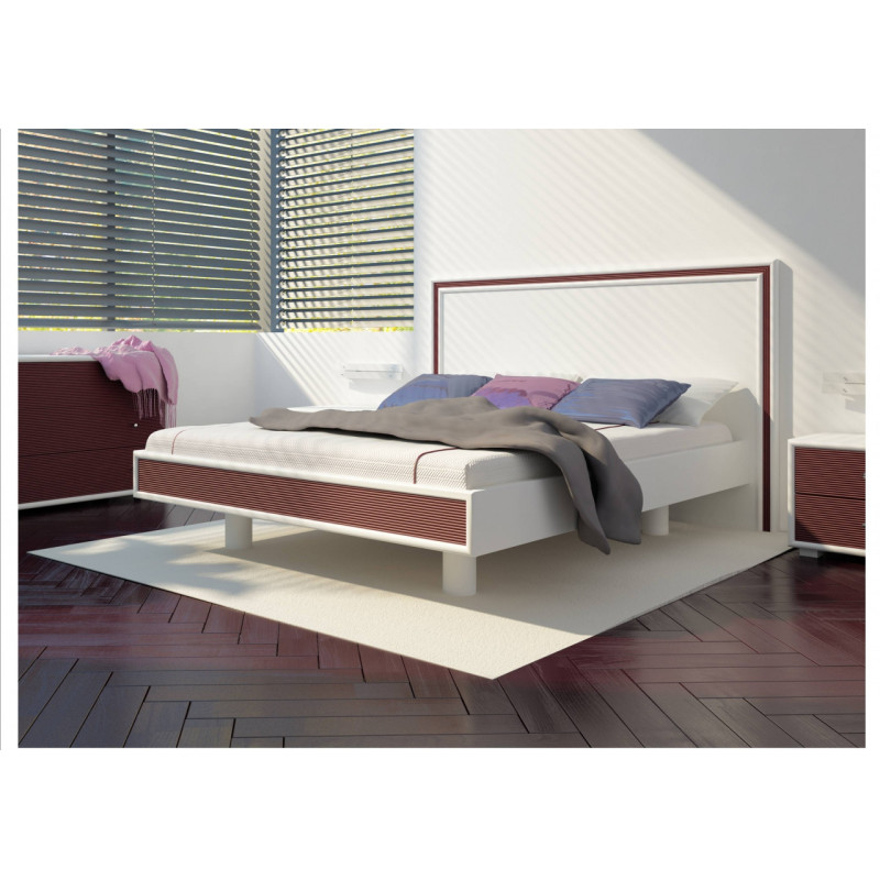 Lit en rotin 2 couleurs - destockage