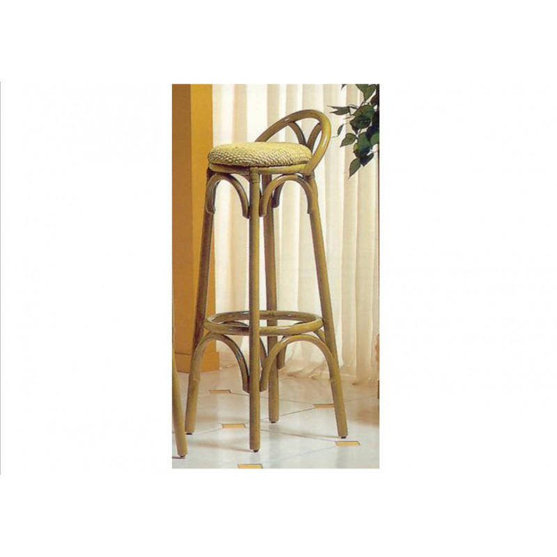 Tabouret de bar en rotin - meuble en rotin