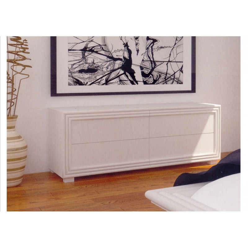 Commode en rotin Nice 4 tiroirs