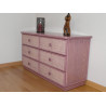 commode en rotin - rotin design