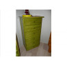 Chiffonnier en rotin Amneville 6 tiroirs