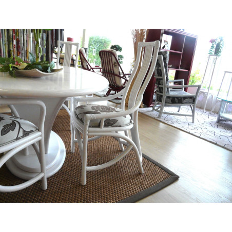 Chaise en rotin Lussac - Rotin Création