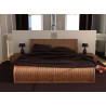 lit en rotin - mobilier rotin - chambre en rotin