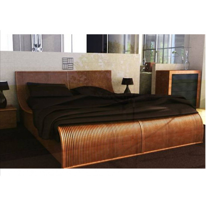 Lit en rotin de luxe - Contemporain - Rotin Création