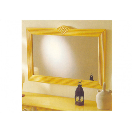 miroir en rotin - meuble en rotin