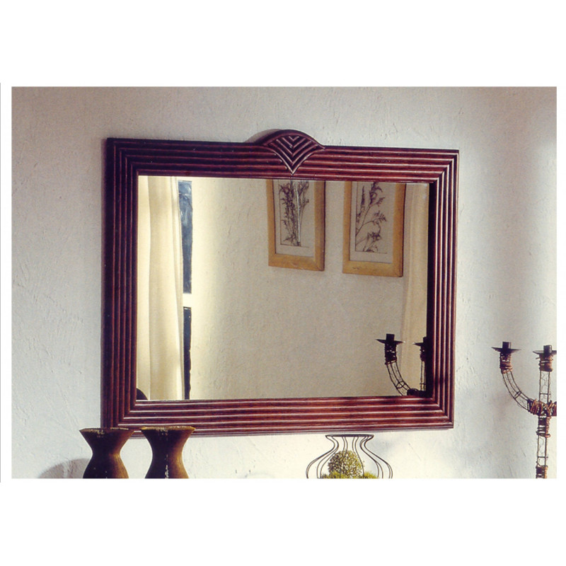 Miroir en rotin Varennes