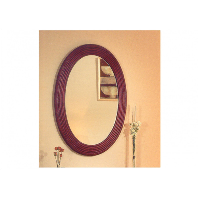 Miroir en rotin Vendeuvre