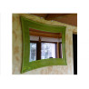 miroir en rotin - mobilier en rotin