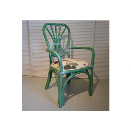 chaise en rotin - salle à manger en rotin