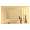 Miroir en rotin Verneuil
