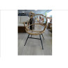 Fauteuil en rotin Tulipe