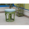 POUF EN ROTIN - MEUBLE EN ROTIN